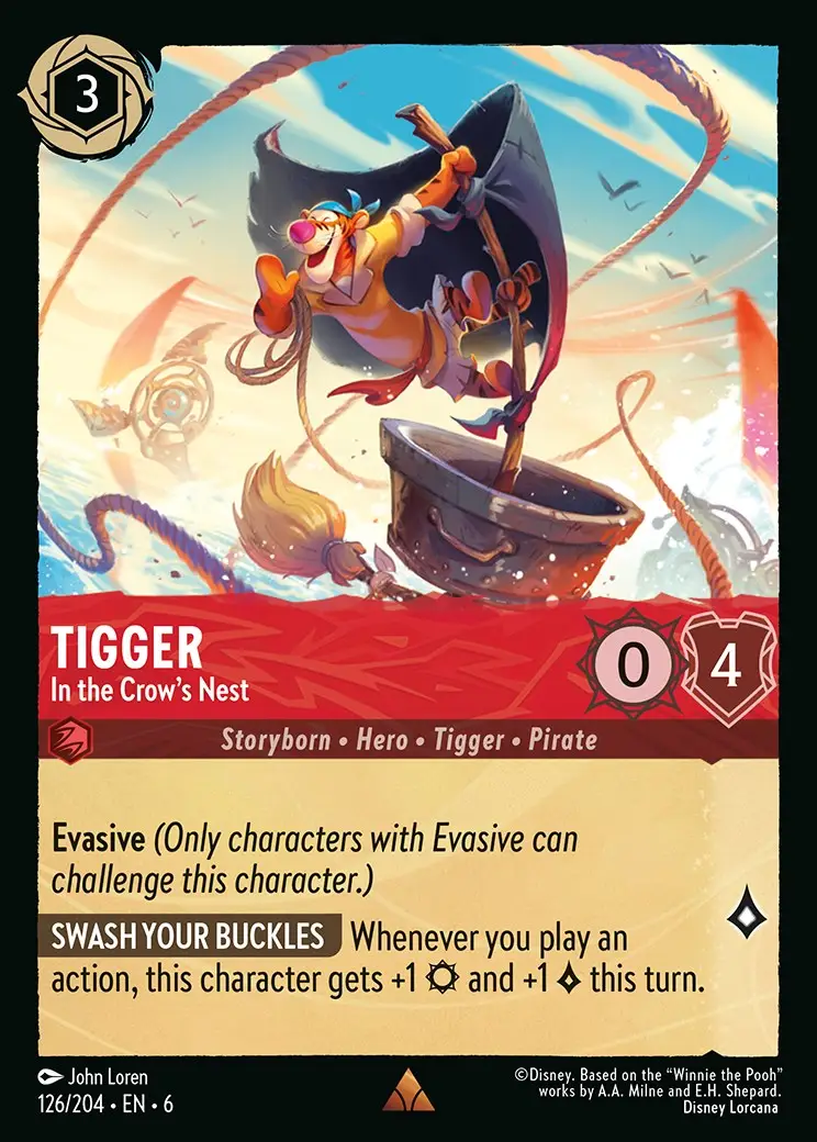 Tigger-In-the-Crows-Nest-Lorcana-Player