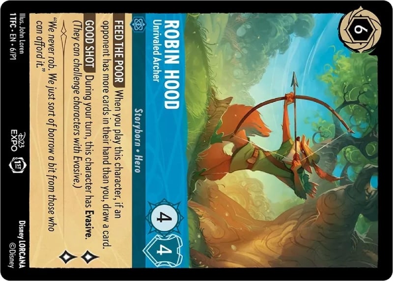carte-robin-des-bois-archer-sans-egal-article-regles-disney-lorcana