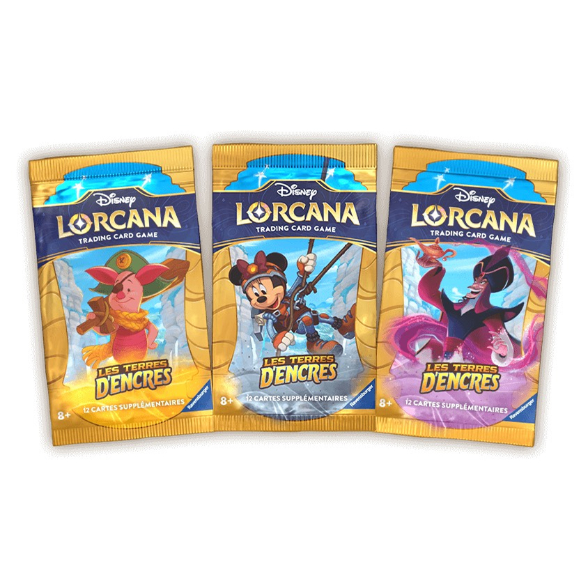 boosters terres d'encres lorcana