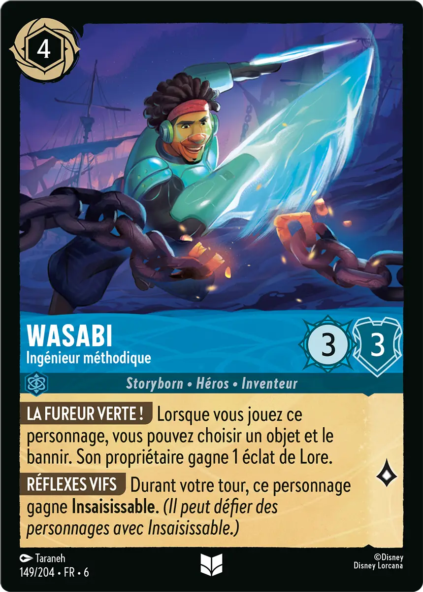 carte wasabi lorcana