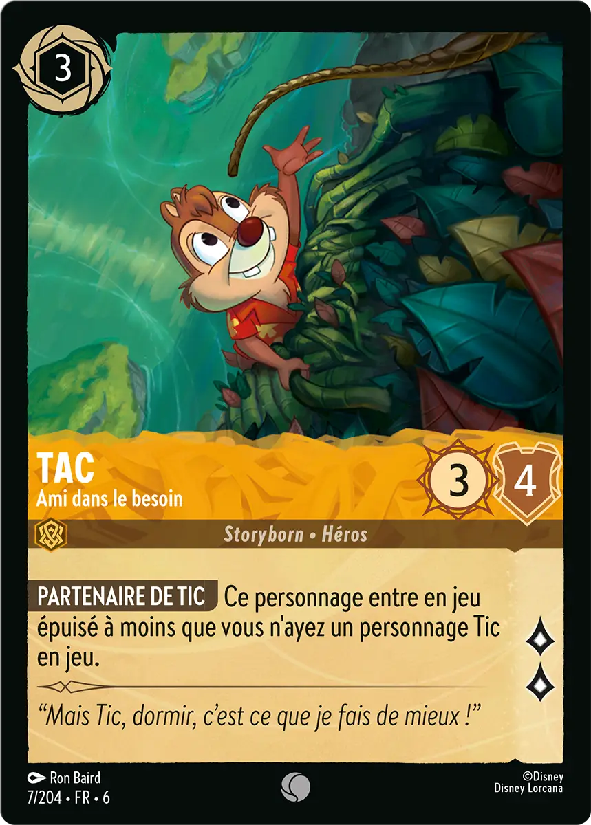 carte tac lorcana