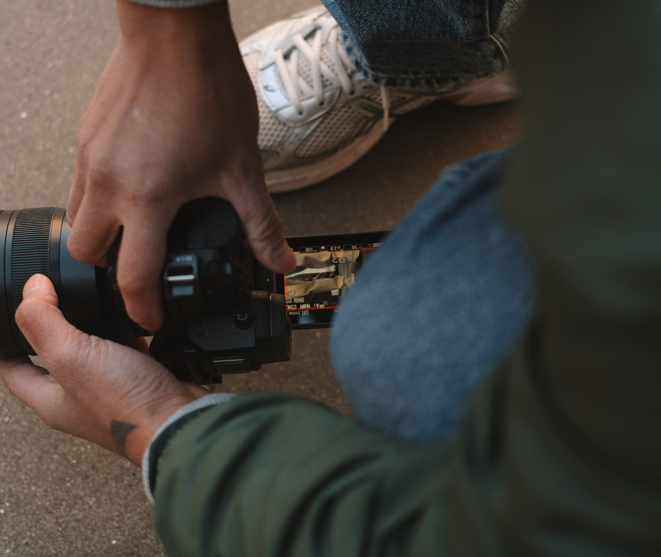 JCRAGS Behind the scenes AW25