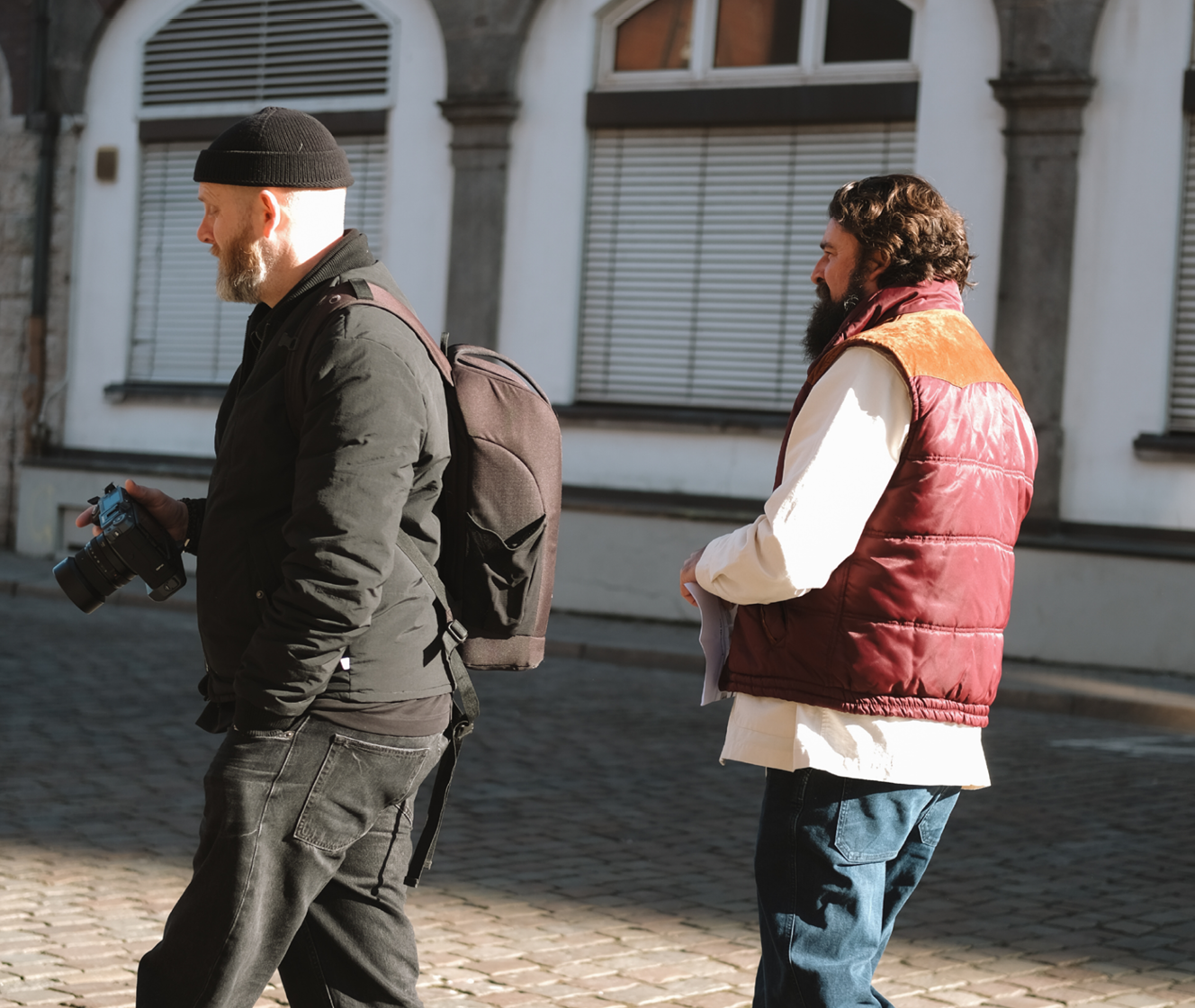 JCRAGS Behind the scenes AW25