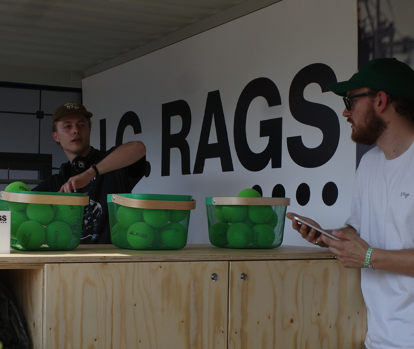 J.C RAGS op Lowlands 25