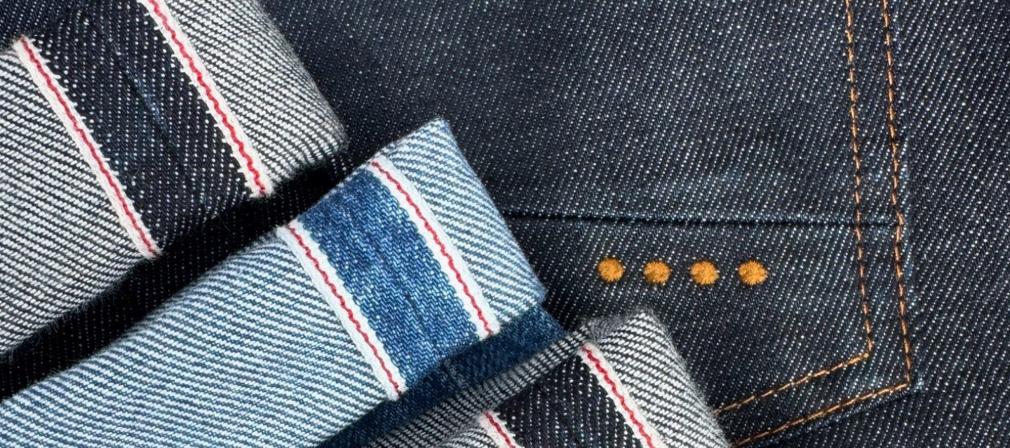 Afbeelding van denim stoffen