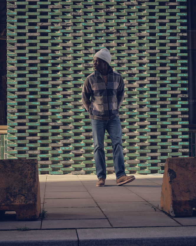 J.C. RAGS AW25 Collectie. Model met outfit