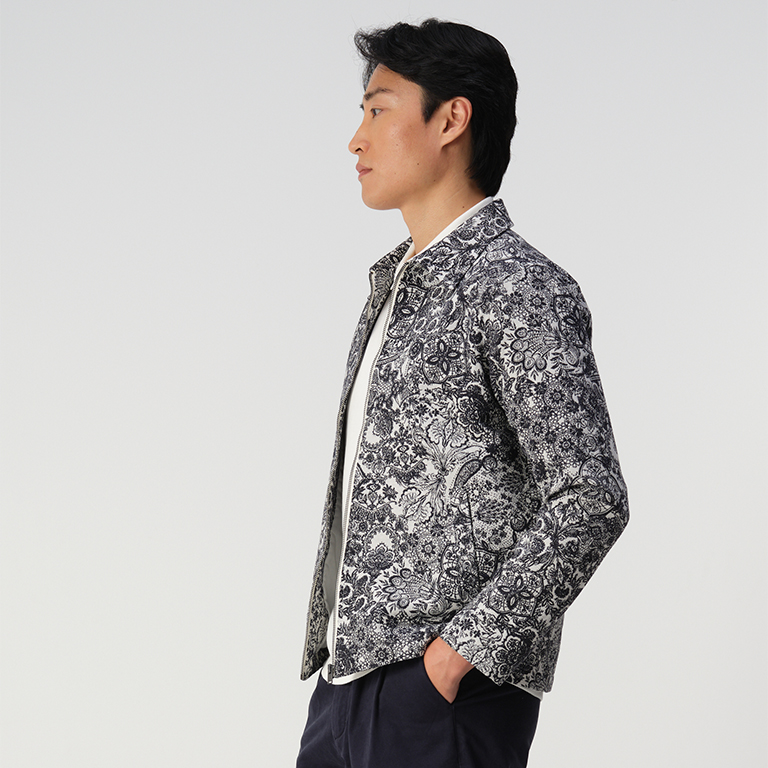 J.C. RAGS SS26 Collectie. Model met outfit