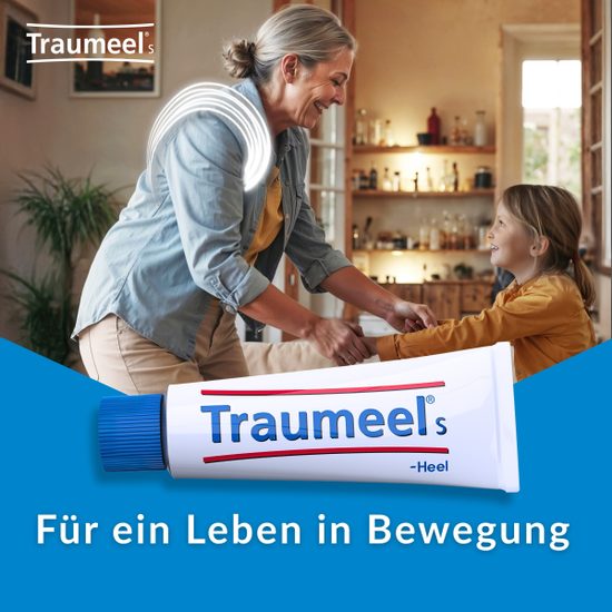 Traumeel S Creme: Oma und Kind – Leben in Bewegung