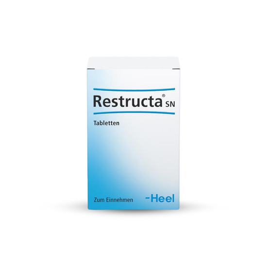 Packung von Restructa SN Tabletten