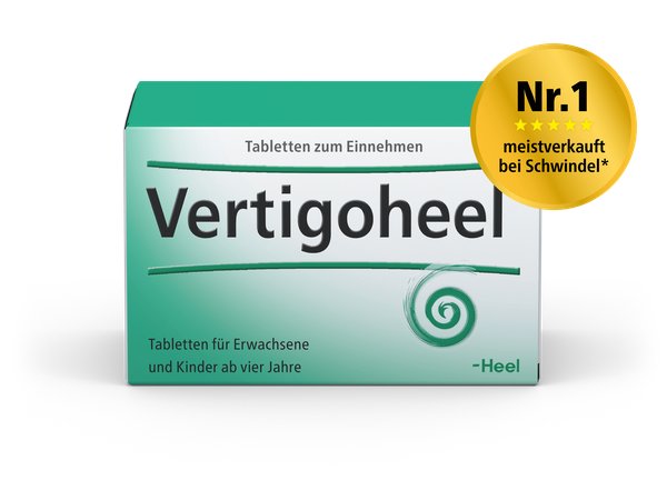 Packshot von Vertigoheel® Tabletten