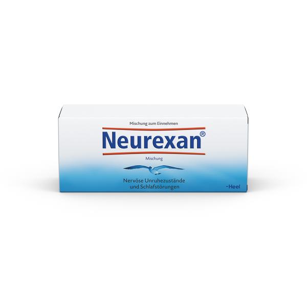 Packshot der Verpackung der Neurexan Tropfen