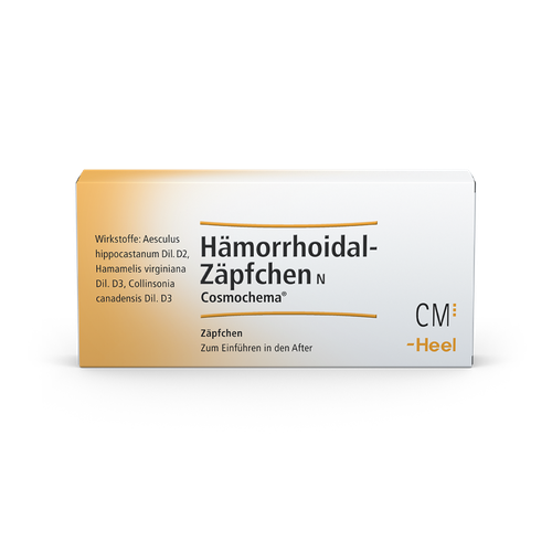 Packshot Hämorrhoidal-Zäpfchen N