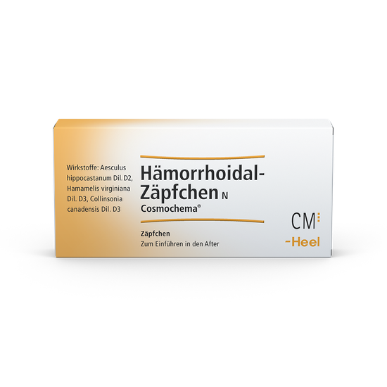 Packshot Hämorrhoidal-Zäpfchen N
