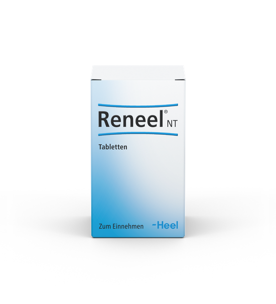 Produktabbildung Reneel NT als Unterstützung bei Blasenentzündung.