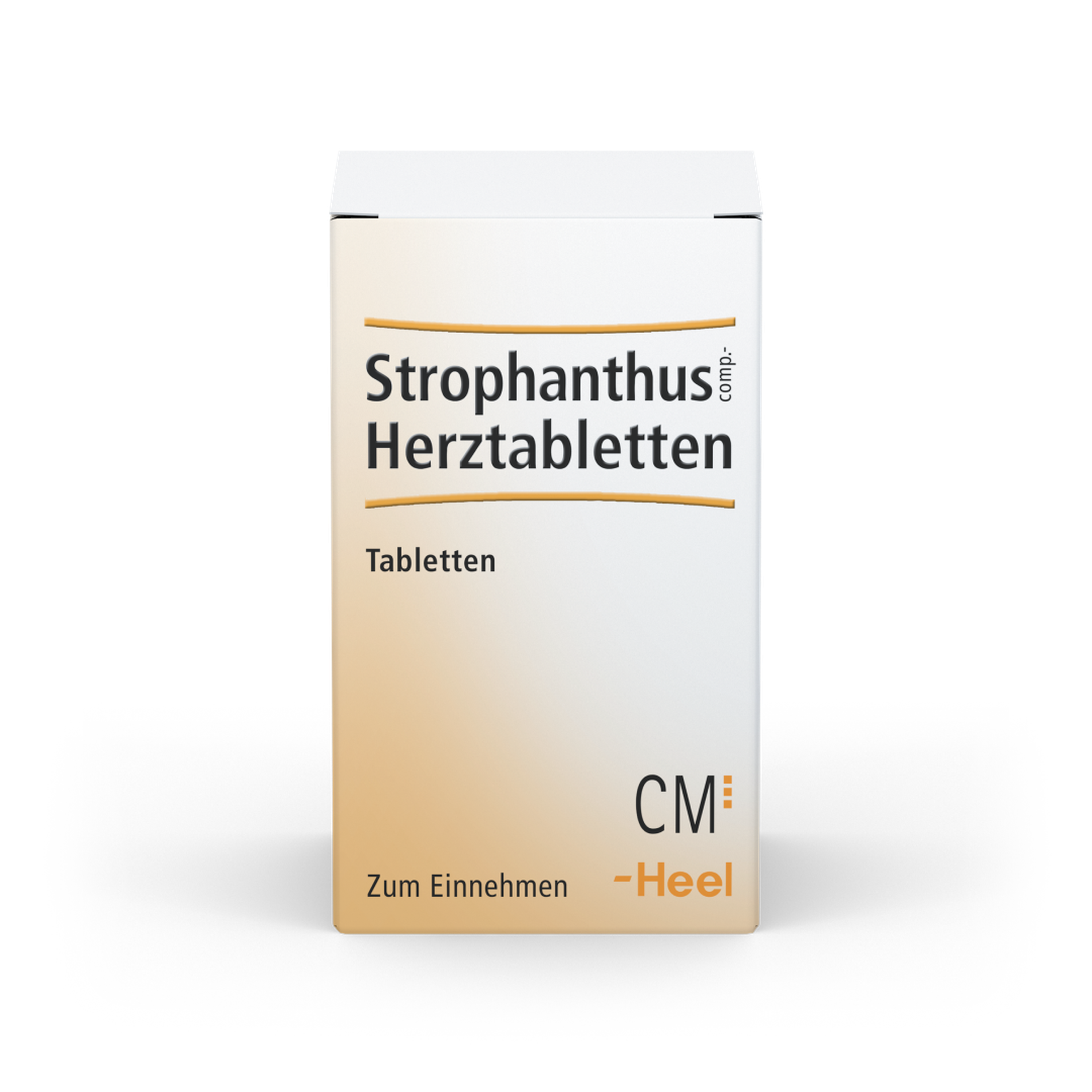 Packung von Strophantus comp. Herztabletten