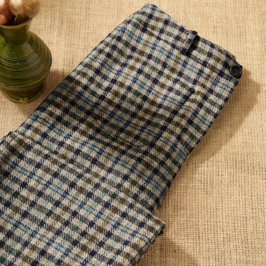 【MODERNIF】Deli Wool Check Wide Pants modernif (モダンイフ) - デリウールチェックワイドパンツ
