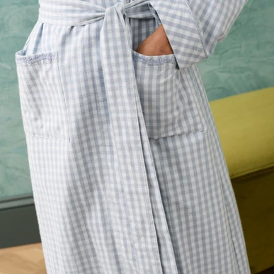 brushed cotton dressing gown Brushed Cotton Flannel Dressing Gown
