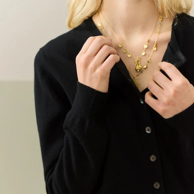 Black Women's Cashmere Modern Classic Cardigan | Brora