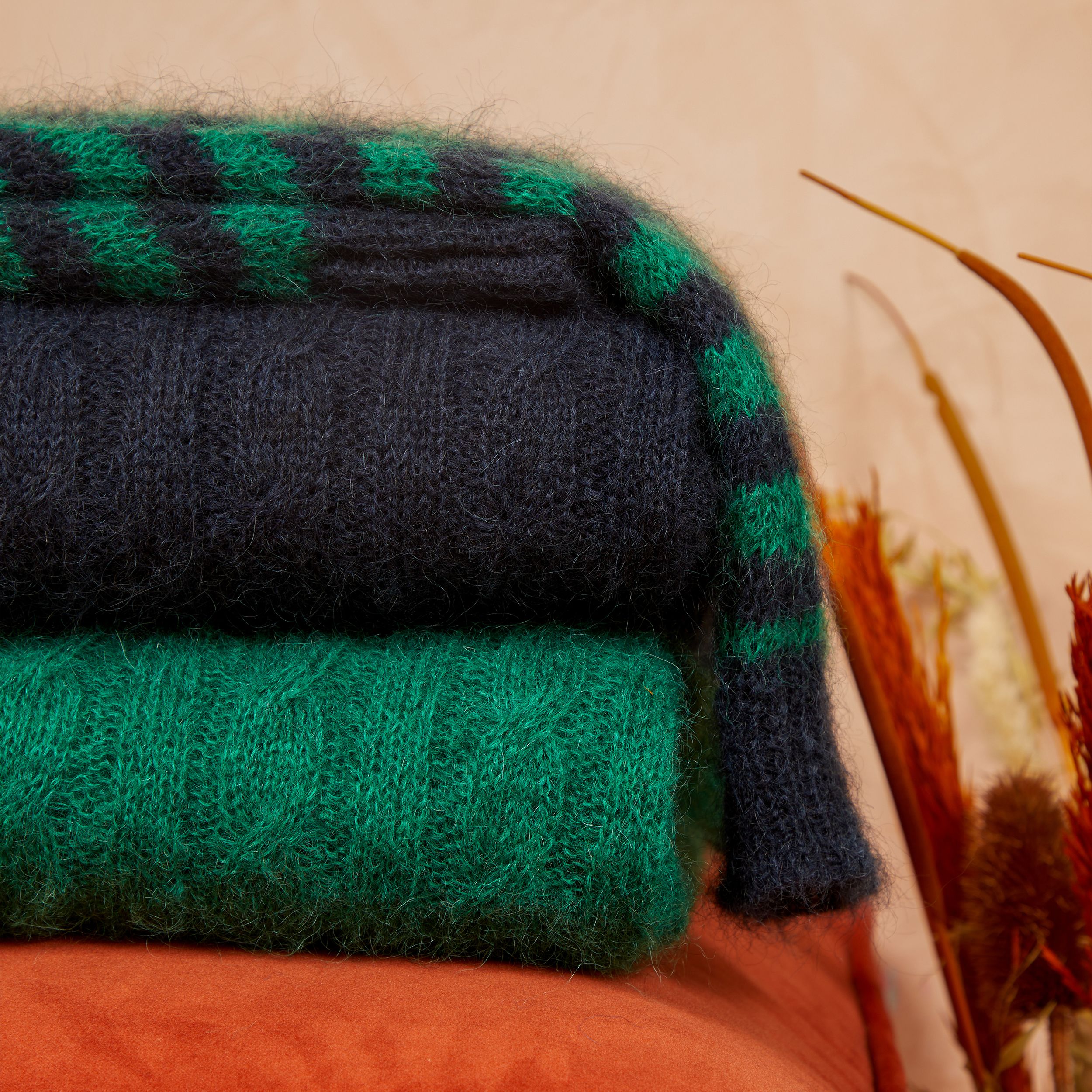 Danika Emerald Wool Knit Jumper