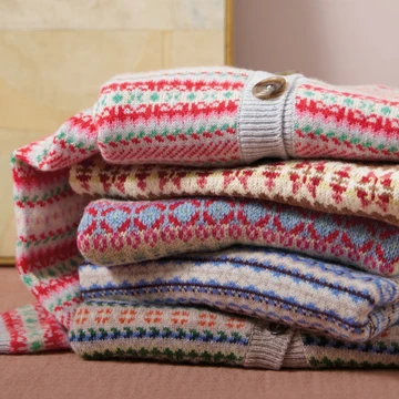 Scottish Cashmere Luxe Knit Hooded Snood in Mercury | Brora