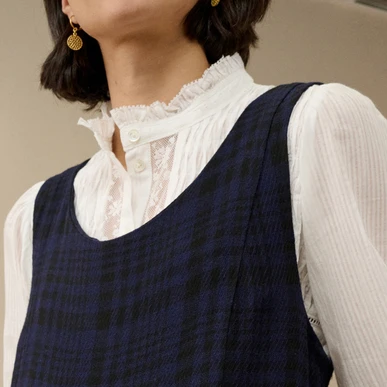 color shoes with blue dress The Pinafore Dress Alchemy S