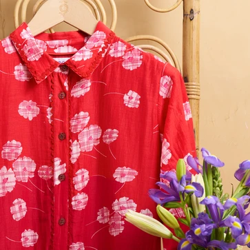 Ruby Cotton Floral Dress