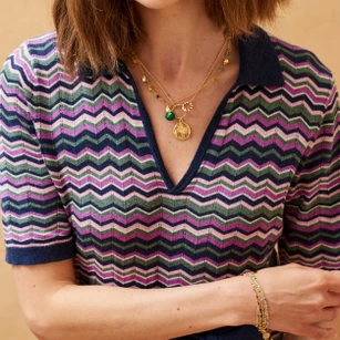 Mira Wave Knit Dress