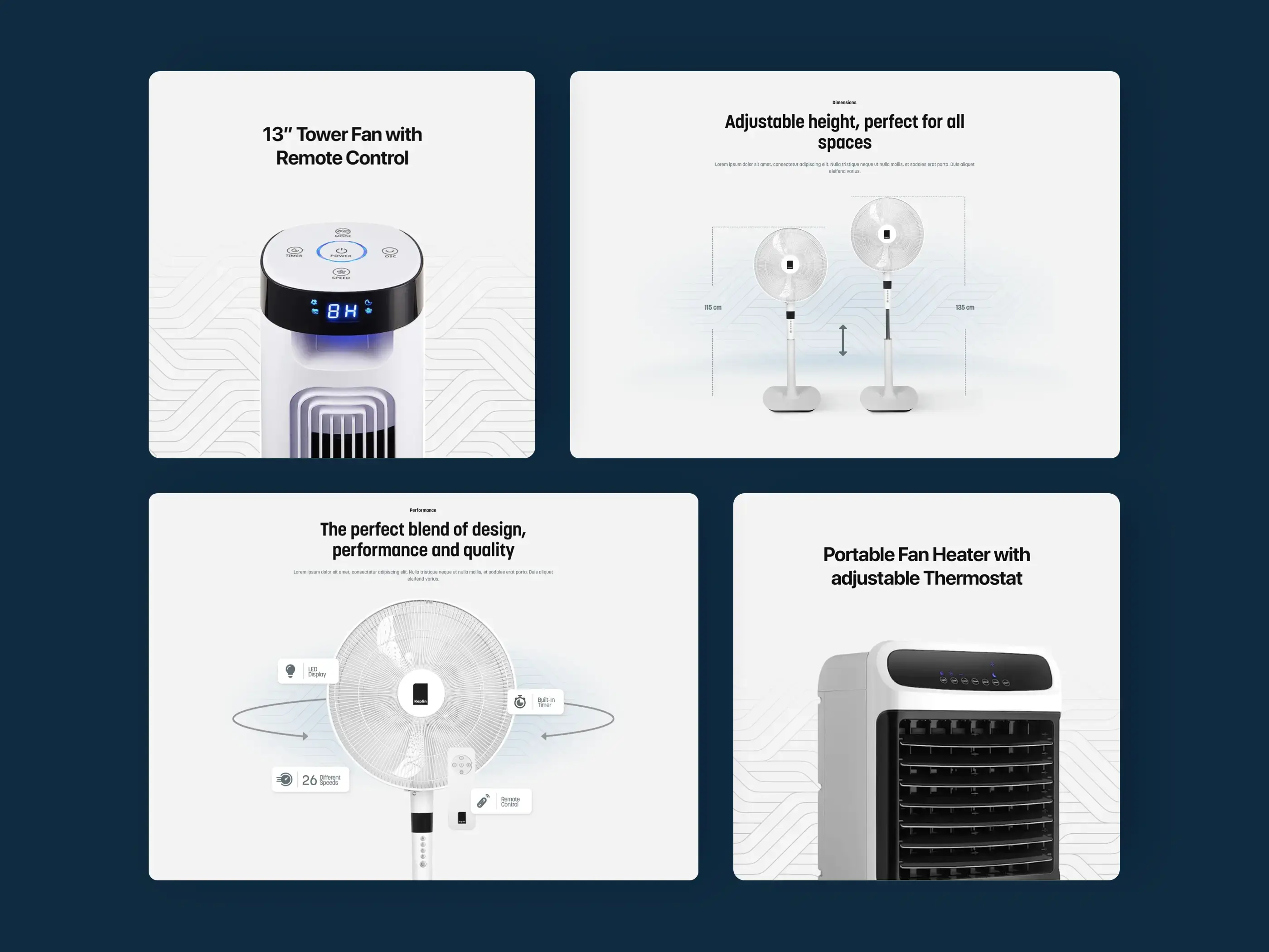 Keplin eCommerce Feature Cards