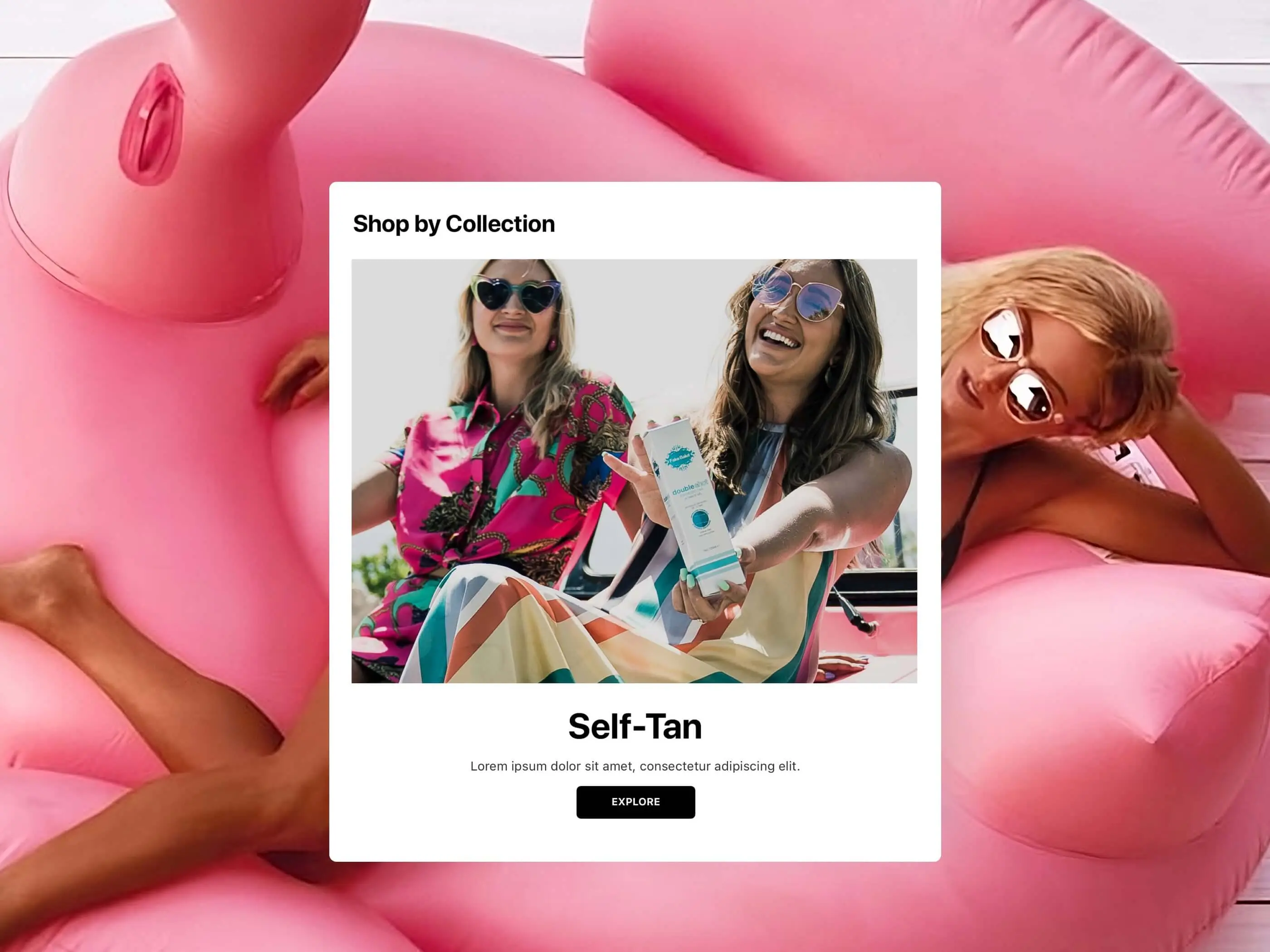 Fakebake - Self Tan Card