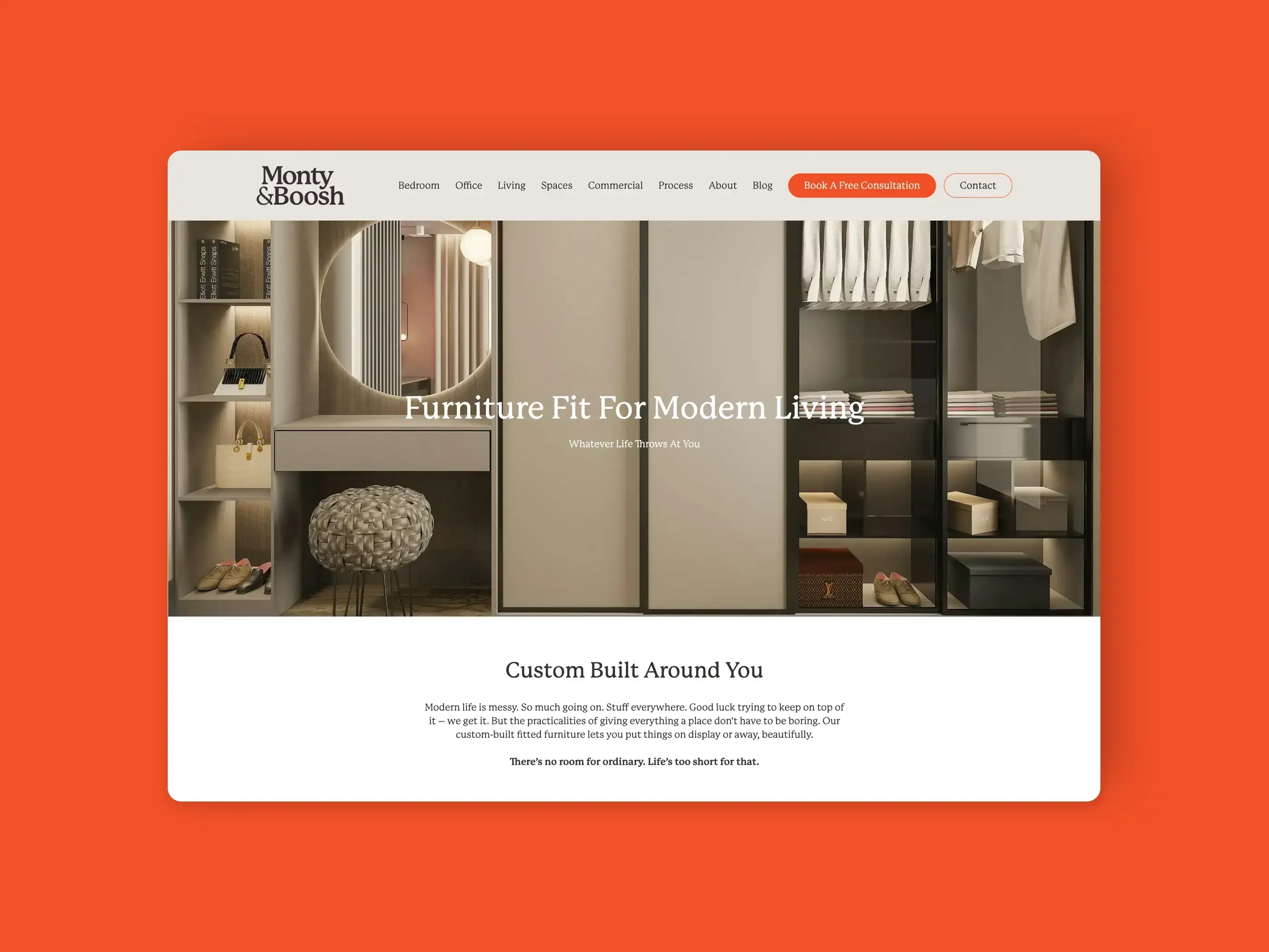 Monty & Boosh Homepage