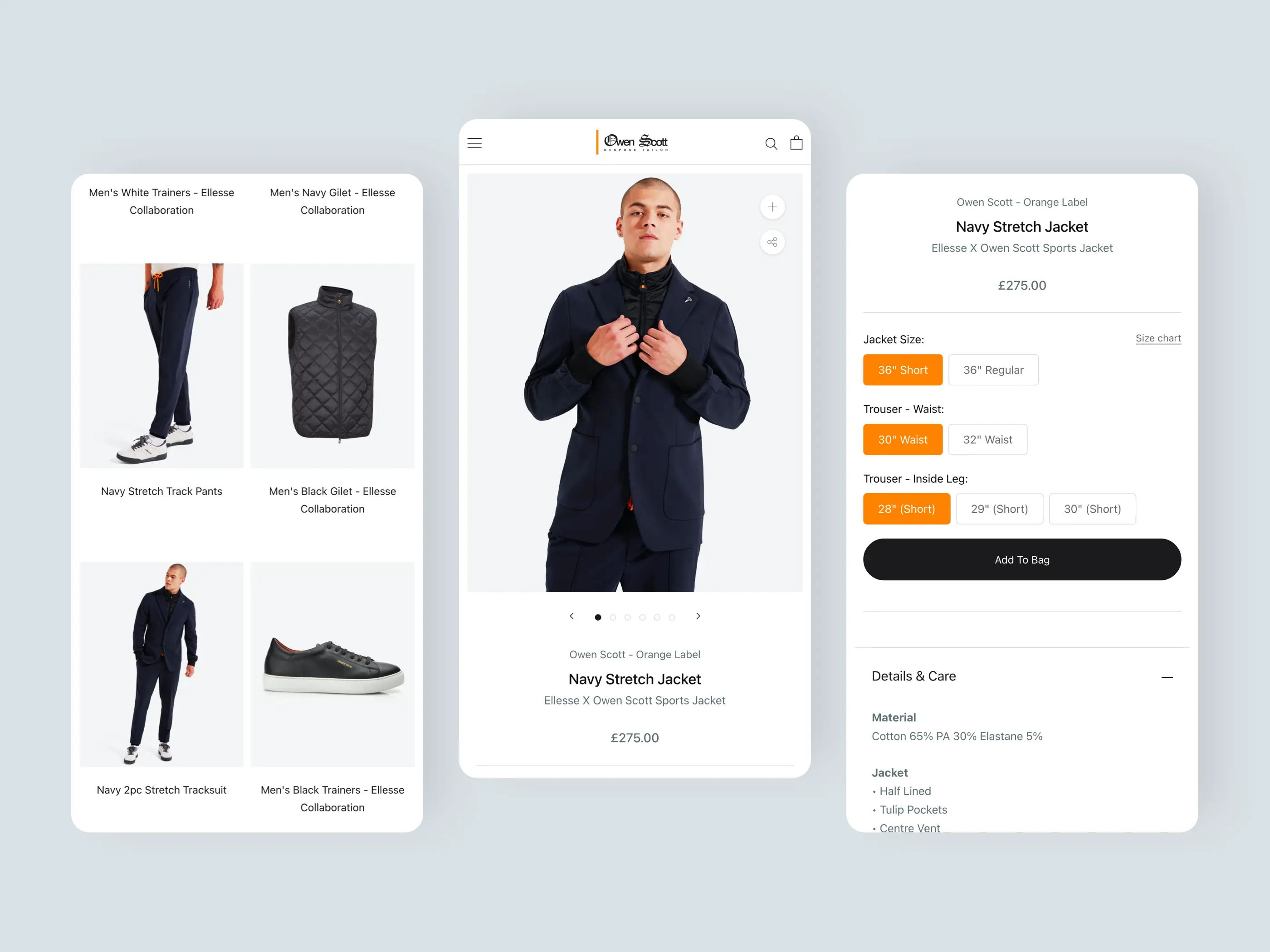 OwenScott | Shopify eCommerce - Mobile View image