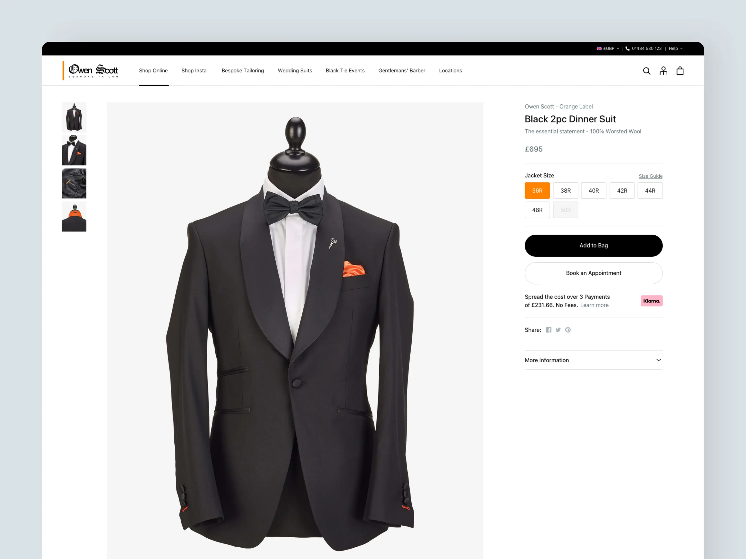 OwenScott | Shopify eCommerce - Mobile View image