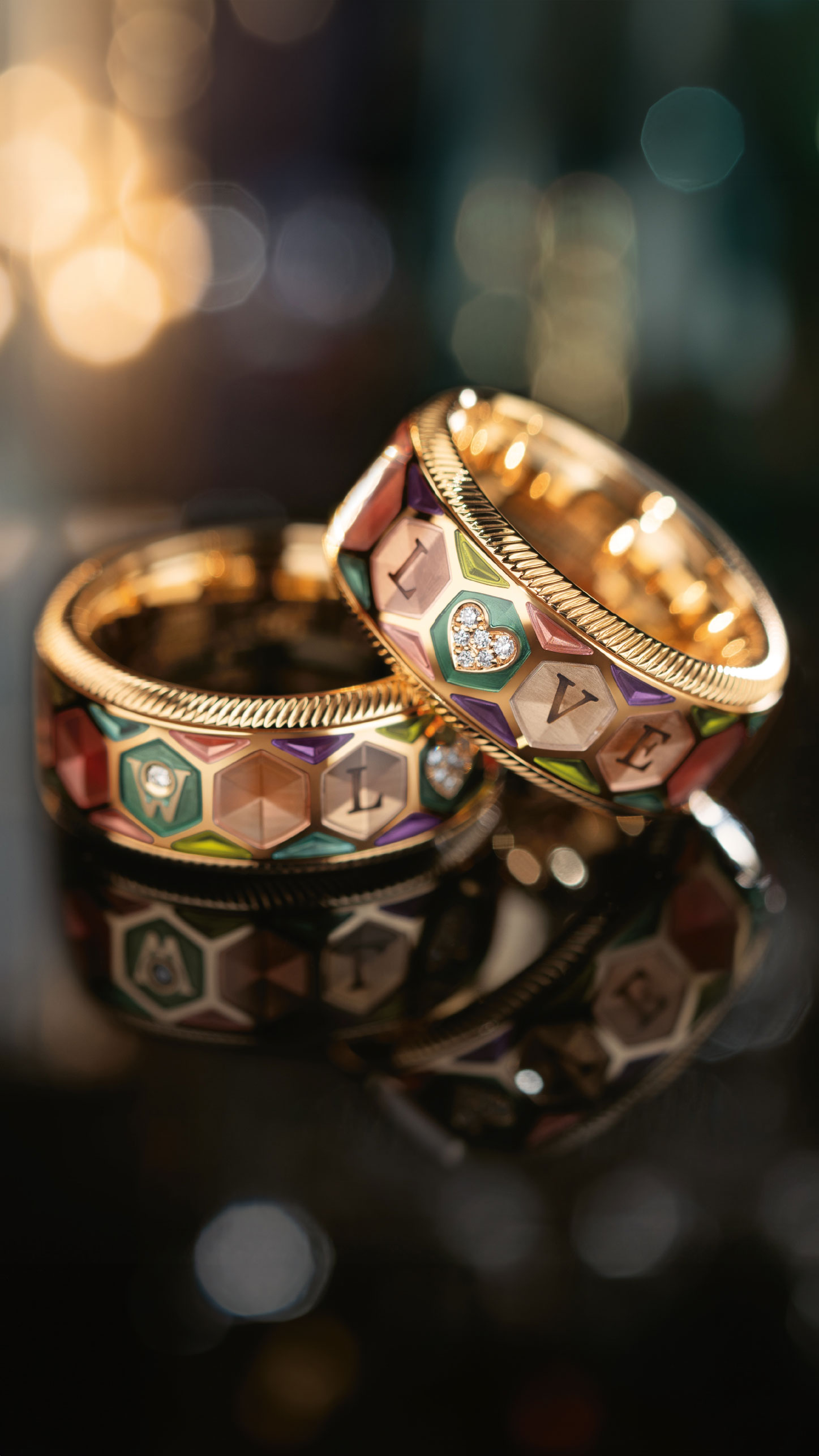 ジュエリーマニュファクトリー ウェレンドルフ：K18ゴールドを使用した