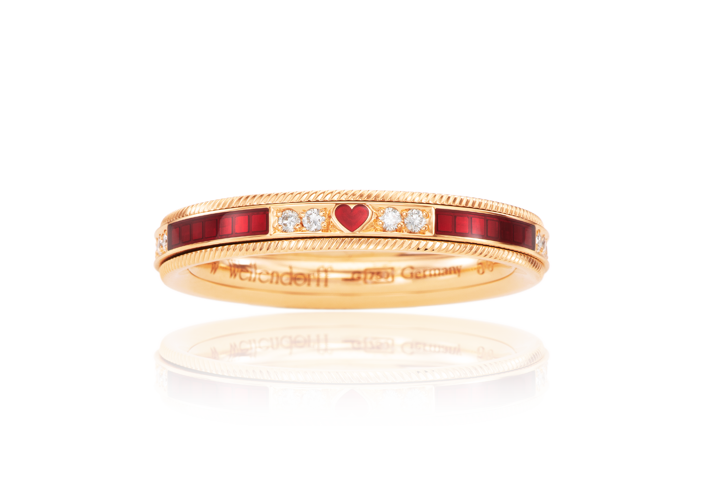 リング「OUR DELIGHT. Rose red」