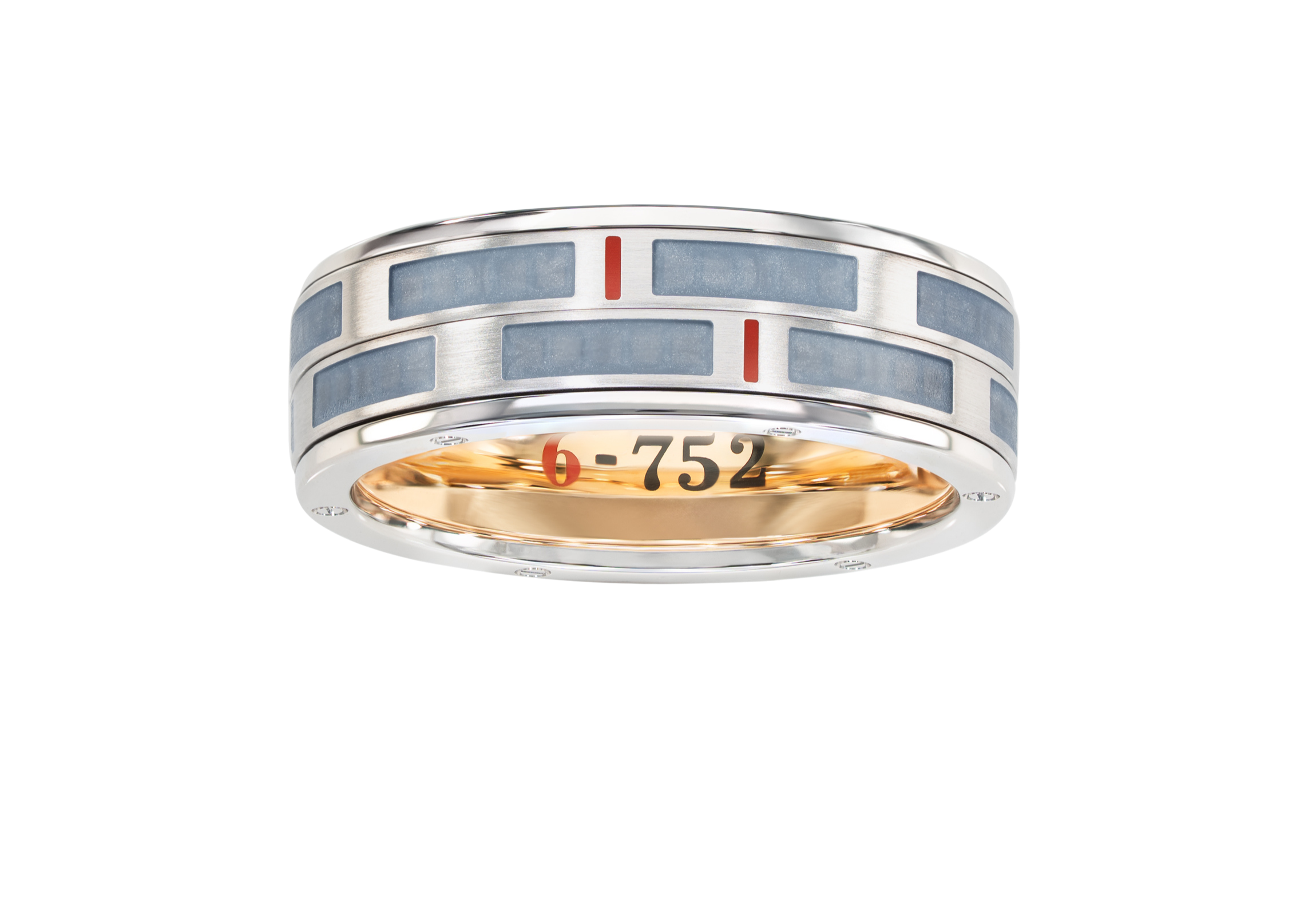 Der Ring 6-752 auf transparentem Hintergrund.
