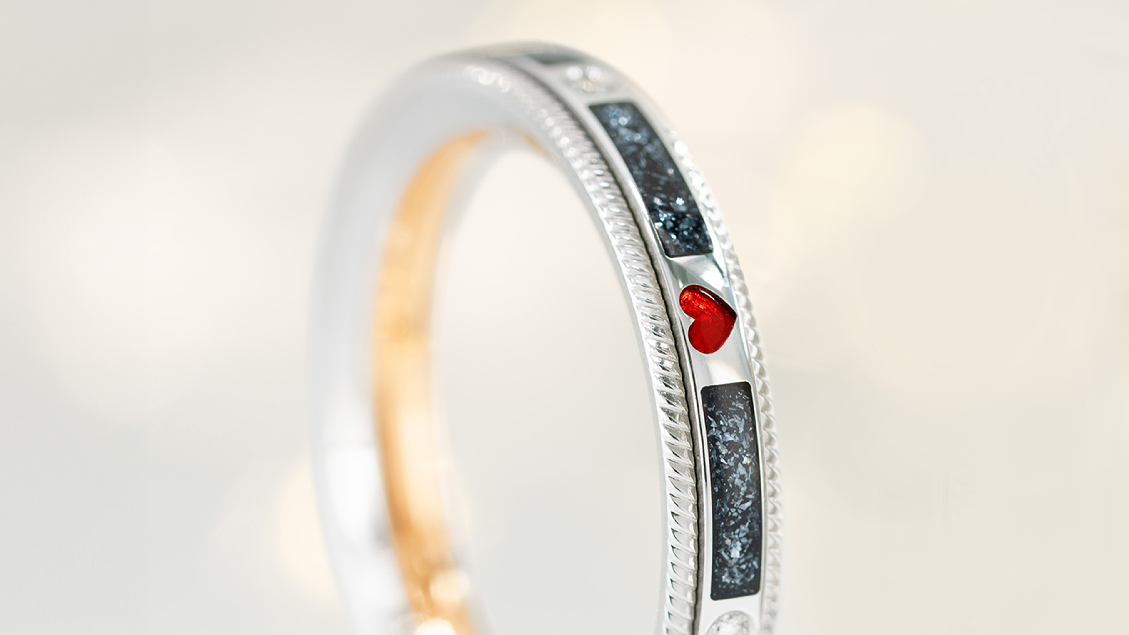 [韓国人気ジュエリー] nff Dotty Romance Ring 엔프프(NFF) dotty romance ring-navy - 후기 | 무신사