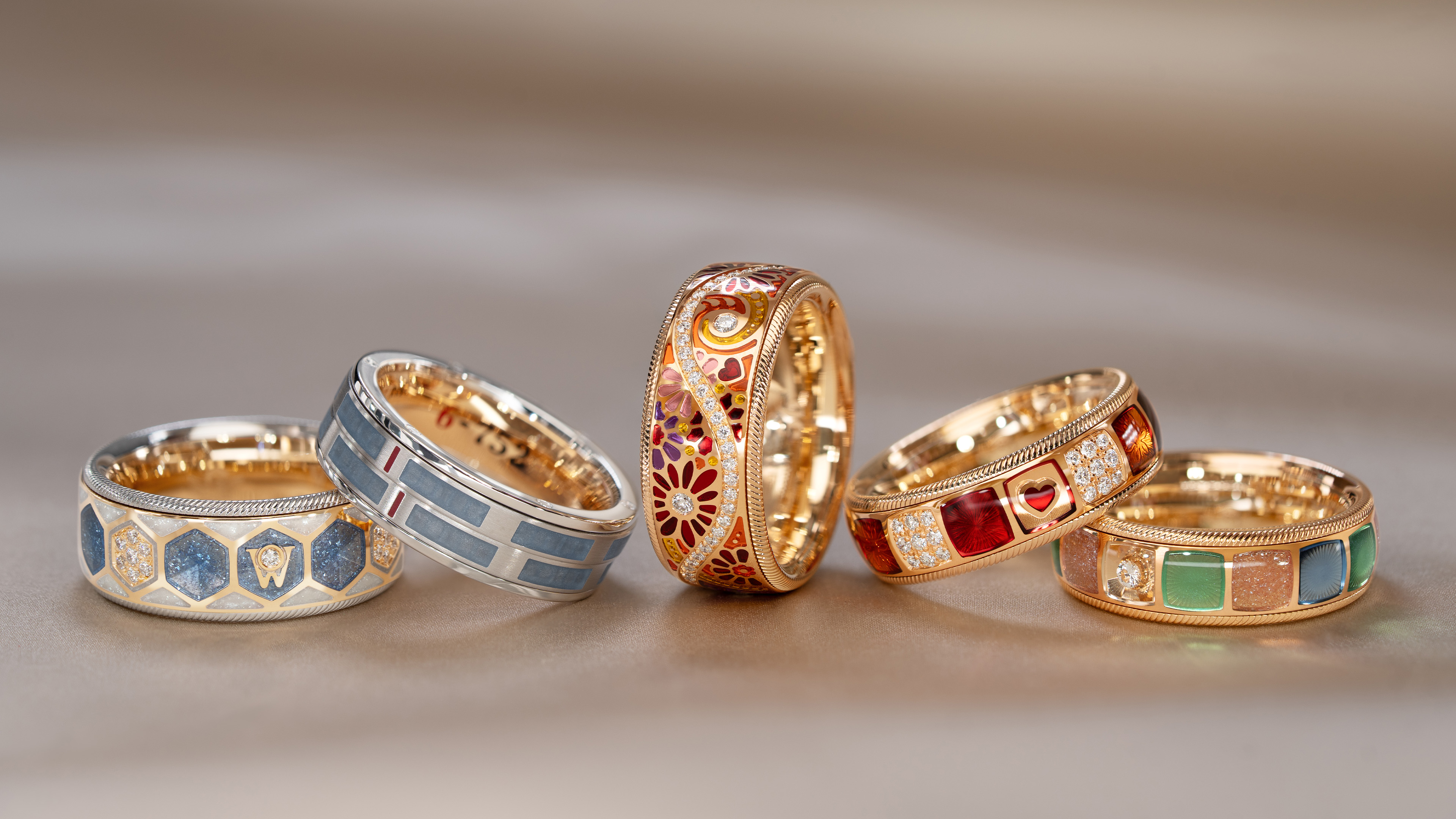 ジュエリーマニュファクトリー ウェレンドルフ：K18ゴールドを使用した