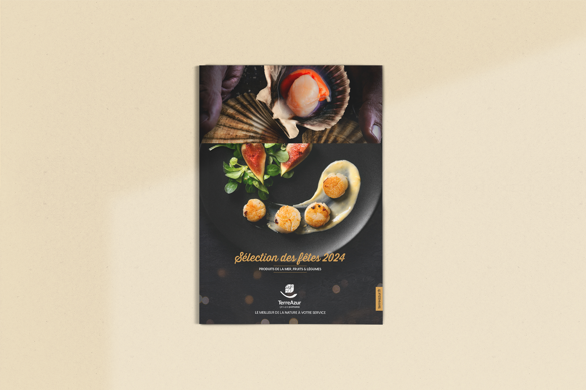 L'agence Bee Happy accompagne TerreAzur depuis plusieurs années sur des sujets de création print et digital.