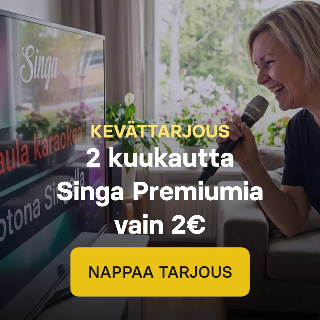 Singalla on kevättarjous