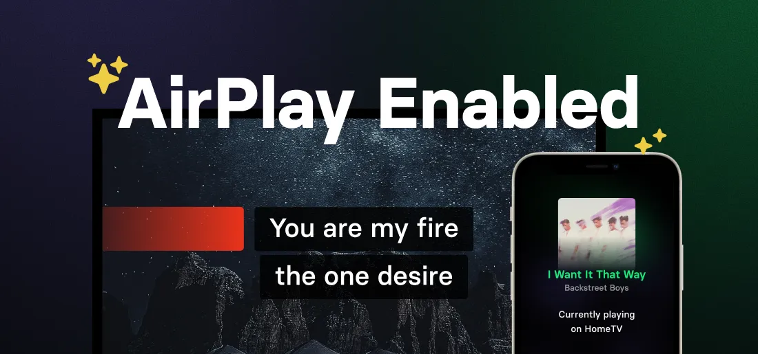 Singa now has AirPlay support