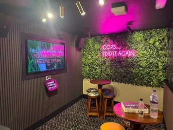 TVC karaoke setup