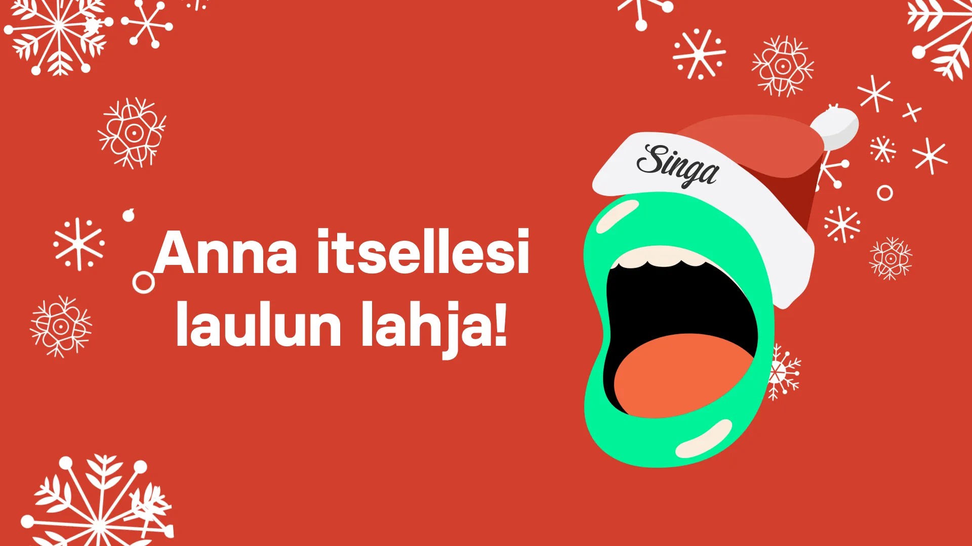 Karaokepukin jouluale Singalla
