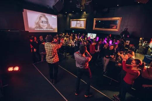 Stage karaoke at Apollo Live Club