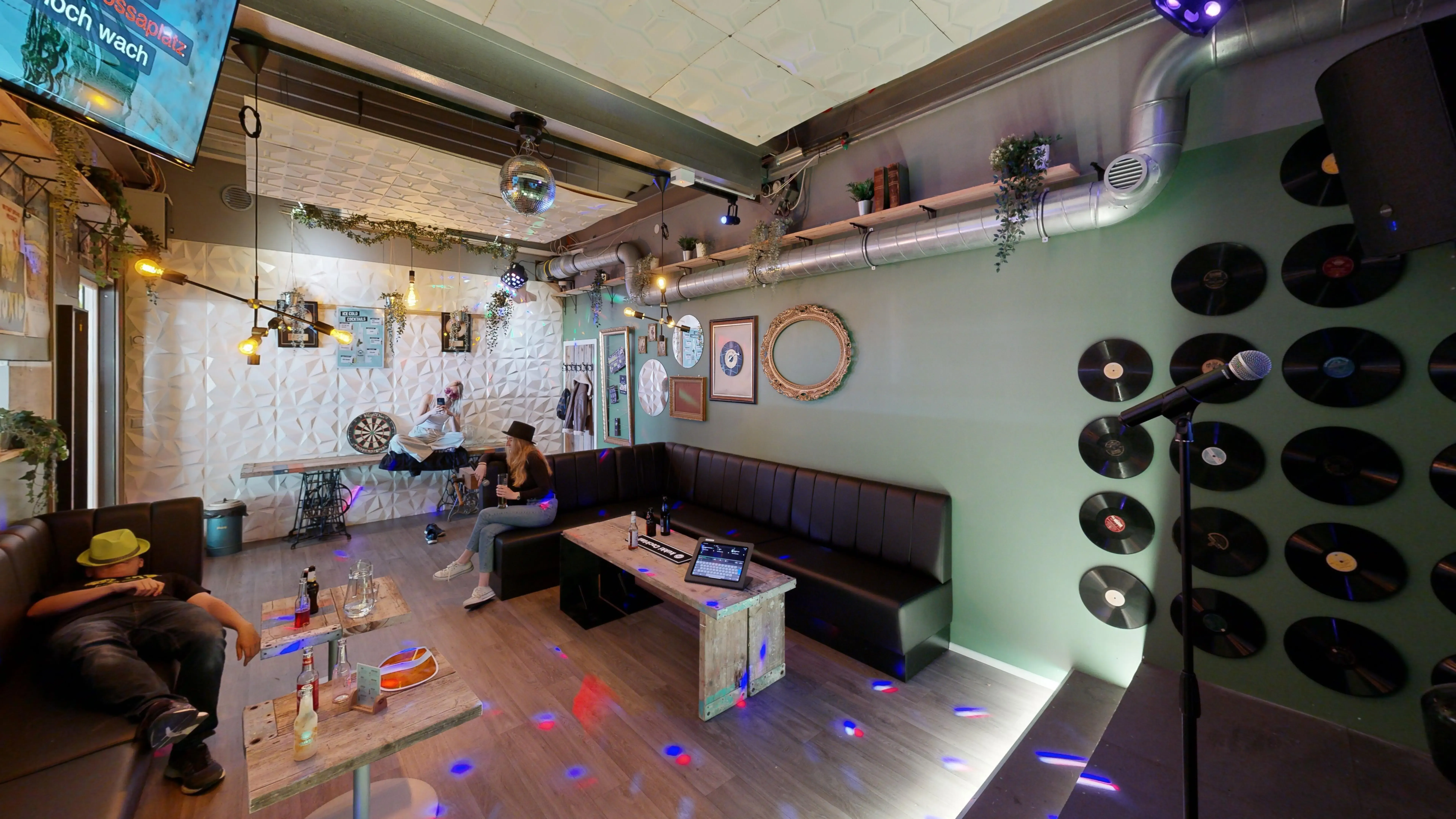 Funsports area karaoke room