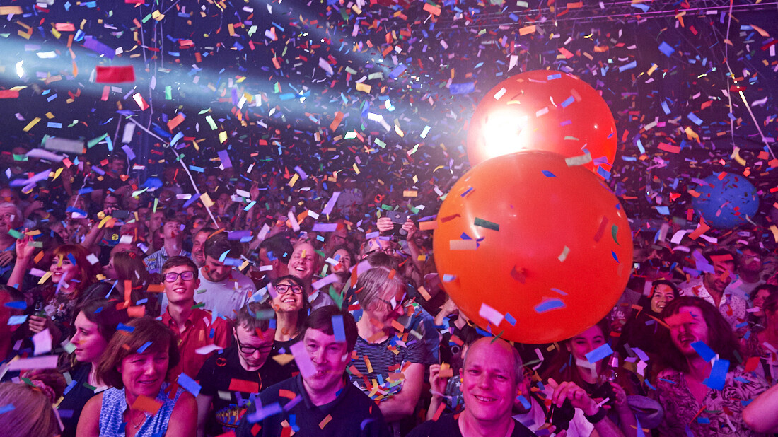 Crowd at the LCR