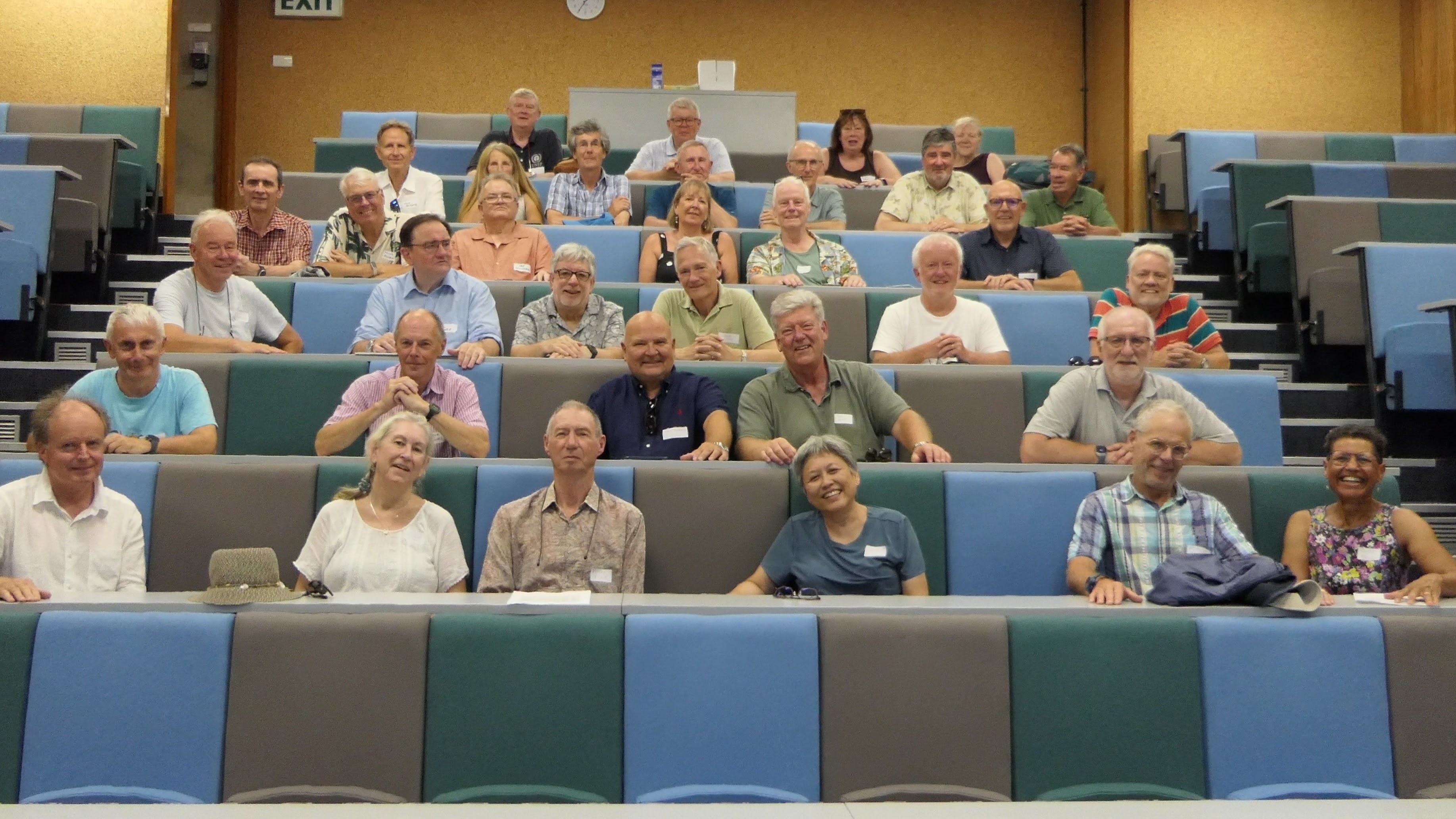 ENV78 alumni in Lecture Theare