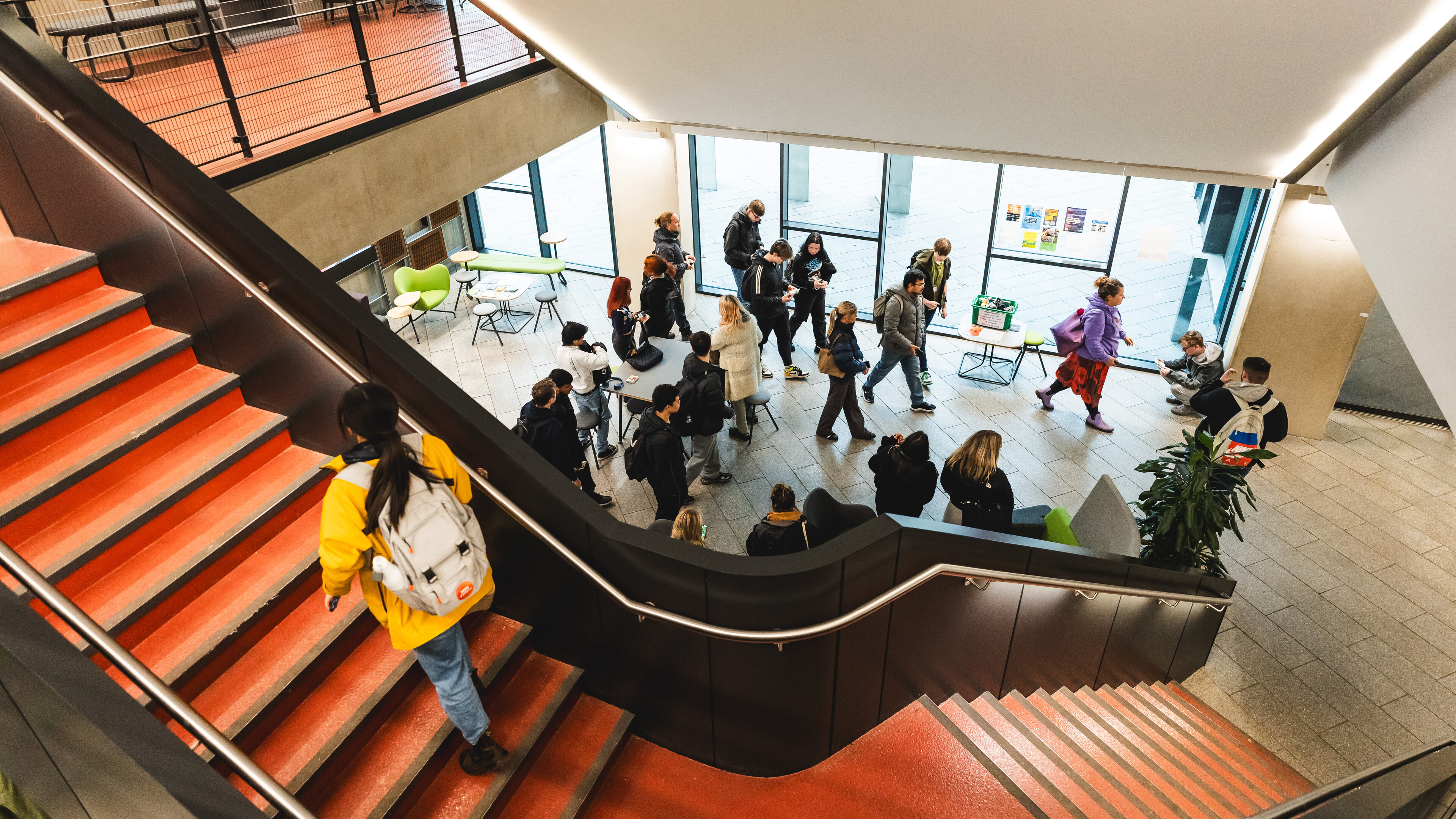 New Sci staircase