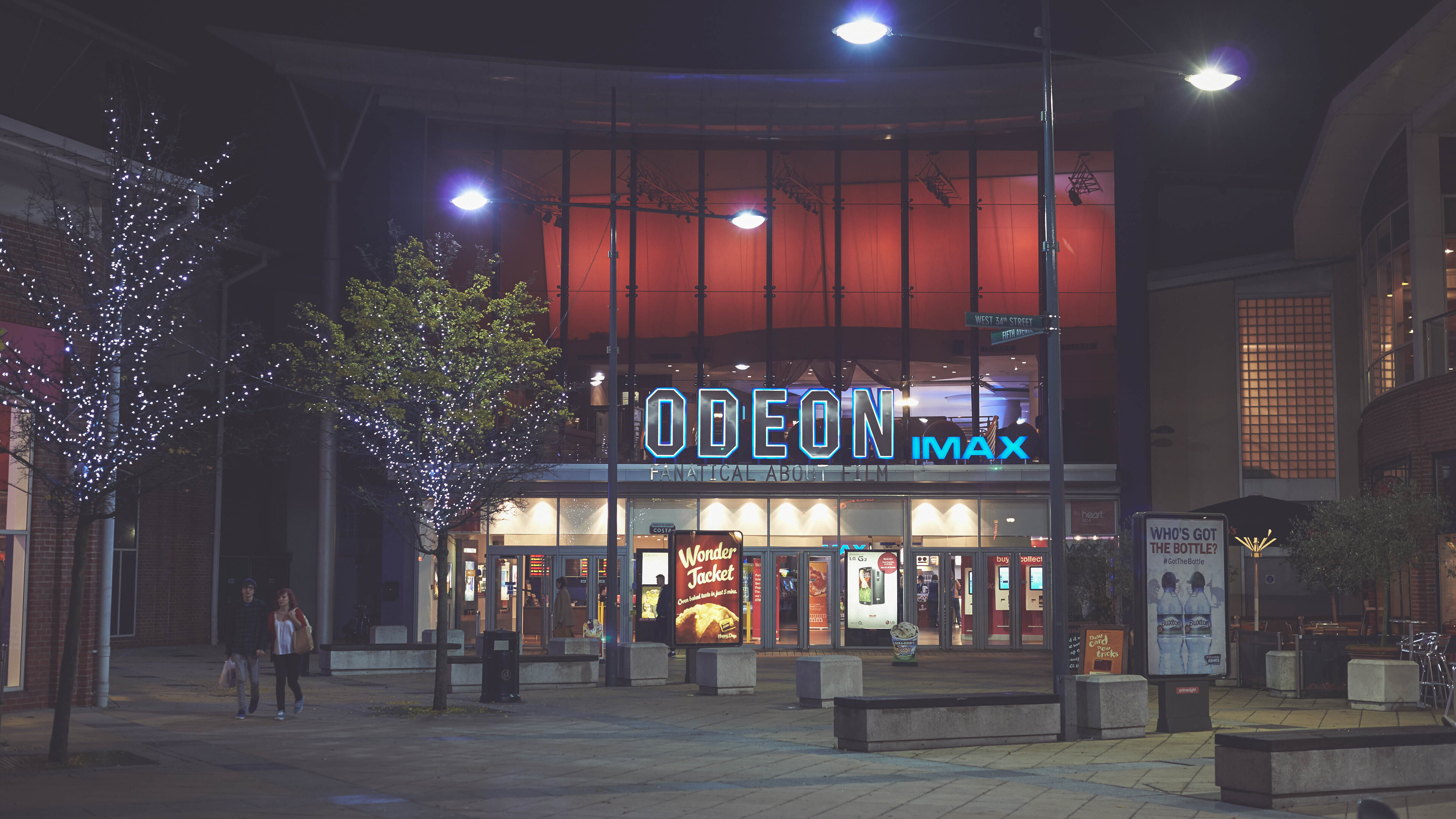 Odeon cinema entrance