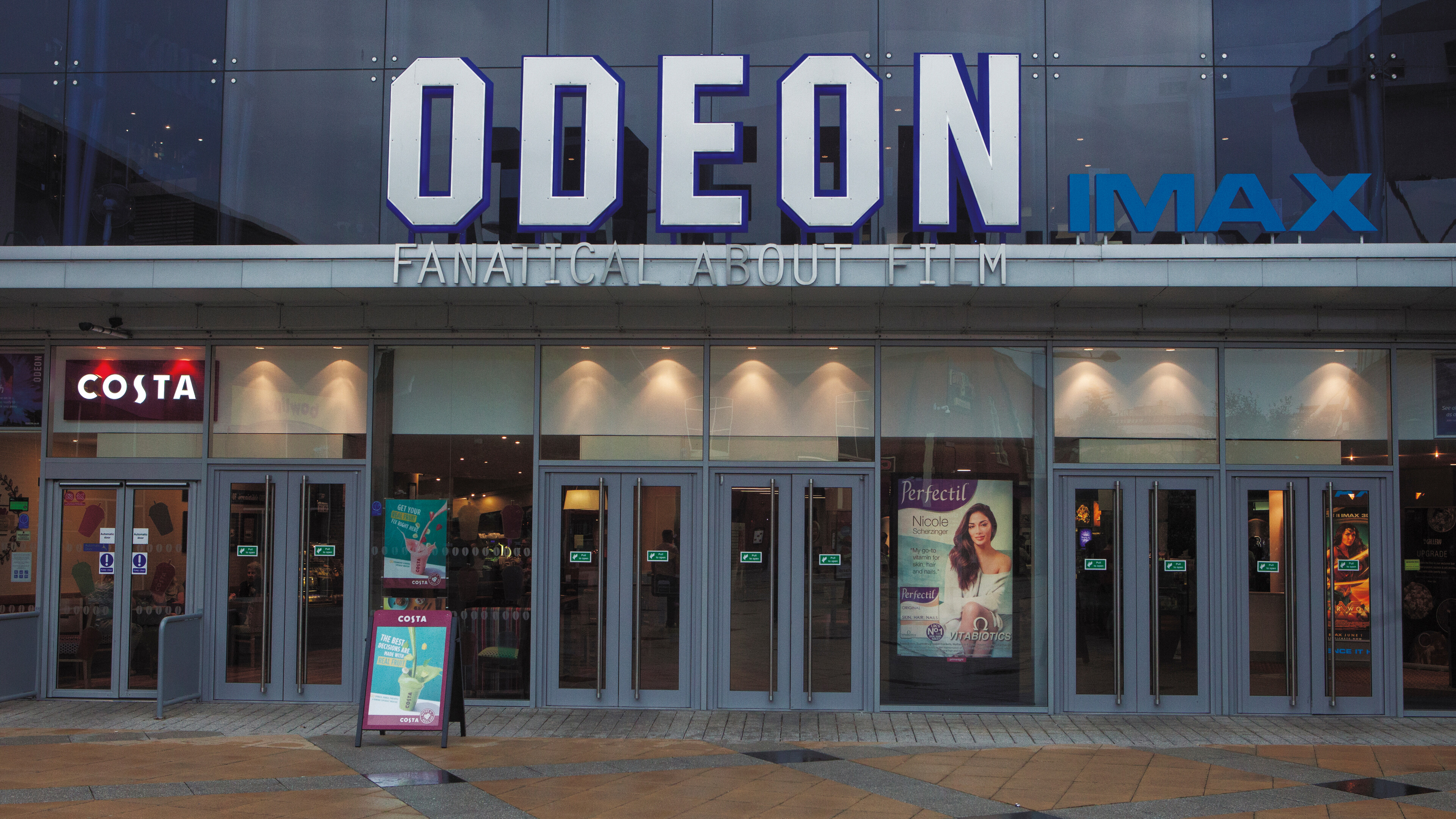 Odeon cinema entrance