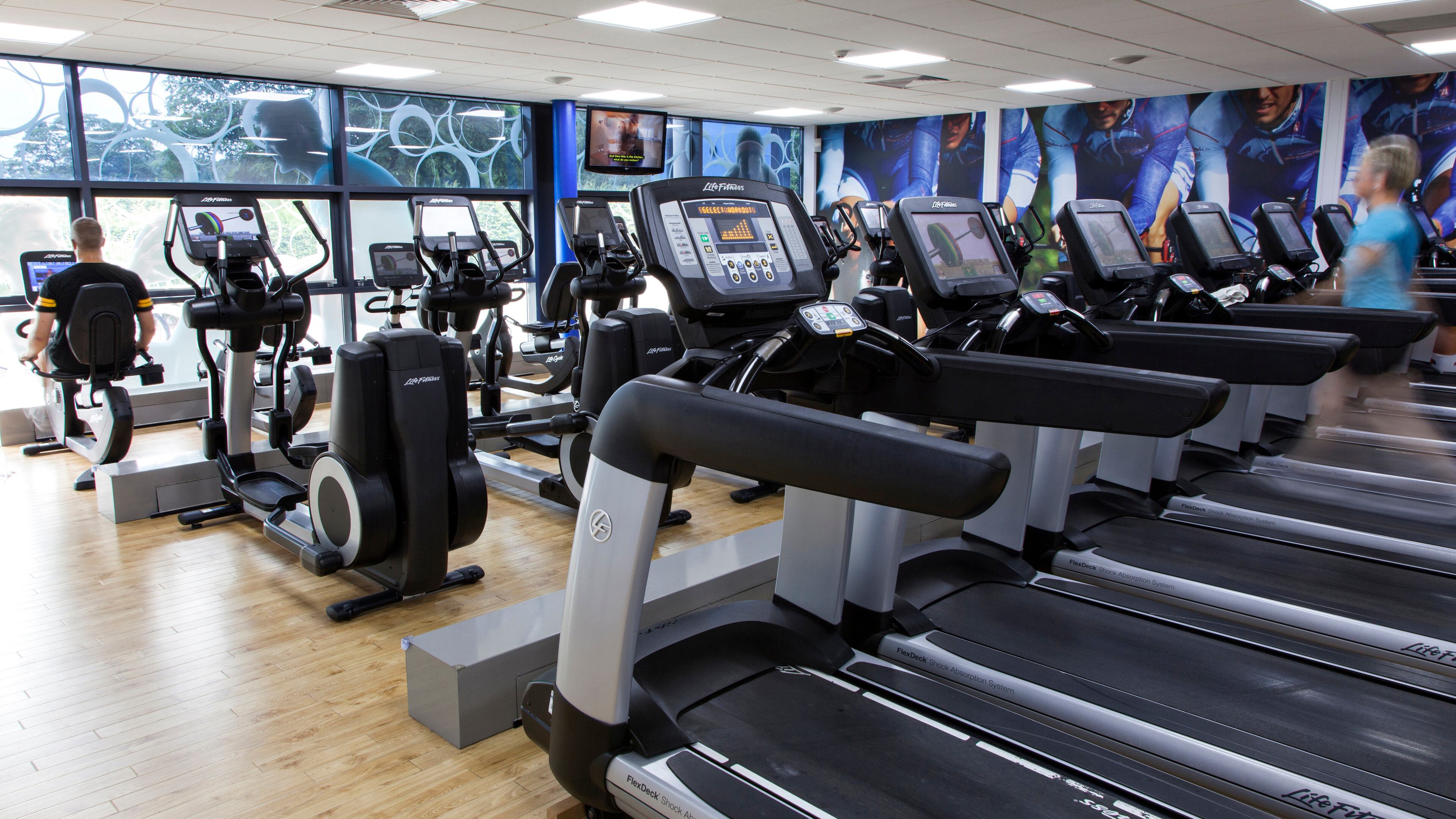 Treadmills at Sportspark gym